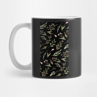 Black Wildflowers Celestes Studio© Mug